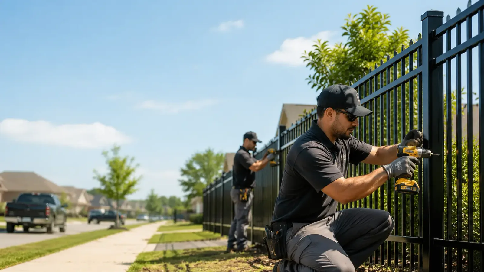Metal Fence Installation in Hartford, AL